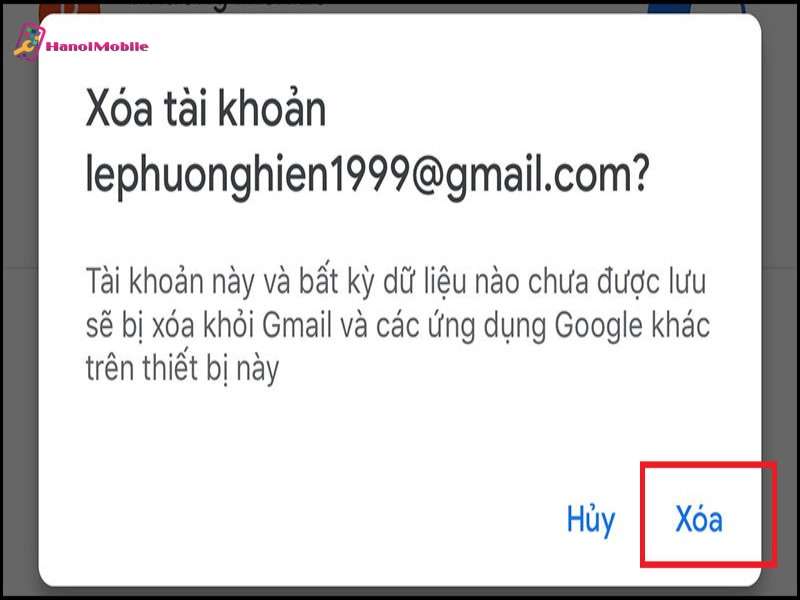 Cách đăng xuất Gmail trên thiết bị IOS